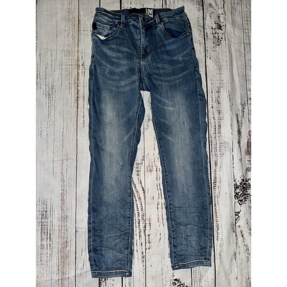 Moschino Denim - Love Moschino Women’s Skinny Jeans Light Wash Mid Rise Size 28